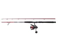 PENN Fierce IV Boat Fishing Combo, Robusto mulinello Full Metal Body con 4 + 1 cuscinetti a sfera in acciaio inossidabile, Abbinato alla canna per creare un ottimo set per la pesca in barca