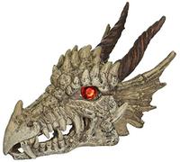 Penn-Plax Deco-Repliche Dragon Skull Gazer Decorazione Acquario - Sicuro per acquari d'Acqua Dolce e salata - Grande (RR1207)