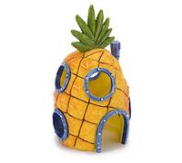 Penn-Plax Decorazione per acquario, resina, multicolore, casa di ananas di Spongebob