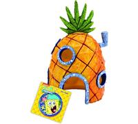 Penn-Plax Ornamento per Acquario con Licenza Ufficiale Nickelodeon Spongebob - Casa di Ananas di Spongebob - Perfetto per i Pesci per Nuotare Dentro e Intorno - Decorazione a Colori da 15,2 cm