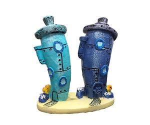 Penn-Plax Spongebob Bikini Bottom casa Acquario Ornamento