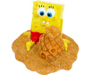 Penn Plax Spongebob - Spongebob con Ananas di Sabbia - 1 pz.