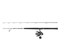 PENN Pursuit V Boat Spinning Rod & Reel Combo | Set per la pesca in mare dalla barca | Corpo in grafite | Freno in fibra di carbonio | 4+1 cuscinetti a sfera sigillati| 6000 | 2,13 m | 50-150 g