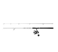 PENN Pursuit V Combo canna e mulinello da spinning | Set completo per la pesca in mare | Corpo in grafite | Freno in fibra di carbonio | 4+1 cuscinetti a sfera sigillati | 3000 | 2,44 m | 20-40 g