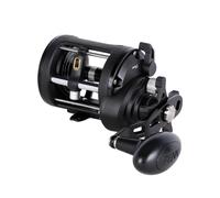 PENN Rival™ II Level Wind Mulinello | Mulinello da pesca universale per acqua salata | Telaio e piastre laterali in grafite | Freno in carbonio | Rapporto di trasmissione 5,1:1 | 1500 | Mano sinistra