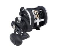 PENN Rival Level Wind Multiplier Boat and Kayak Fishing Reel - Heavy Duty Saltwater Reel for Cod, Bass, Flatfish, Rays, Tope, Pollack, Black/Silver