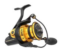 PENN Spinfisher VII Long Cast, mulinello da pesca, da spinning, mulinello da pesca in mare con tenuta IPX5 che protegge dall'ingresso di acqua salata, adatto a diverse specie, oro nero, 7500