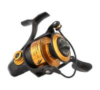 PENN Spinfisher VII Mulinello da spinning, Live Liner & Longcast | Mulinello da pesca in mare con tenuta IPX5 e CNC | Per pescatori da barca, da riva e da scoglio | Diverse misure | Nero e oro