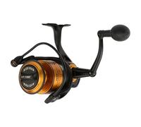 PENN Spinfisher VII Mulinello da spinning, Live Liner & Longcast | Mulinello da pesca in mare con tenuta IPX5 e CNC | Per pescatori da barca, da riva e da scoglio | Diverse misure | Nero e oro