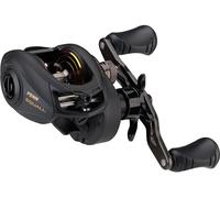 PENN Squall - Mulinello basso profilo, mulinello da pesca, mulinelli baitcast a basso profilo, pesca costiera, unisex, nero fumo, 300 | mano sinistra