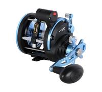 PENN Warfare™ II Level Wind Mulinello | Mulinello per la pesca dei predatori in acqua salata | Pesca alla traina, al lancio e di fondo | Rapporto di trasmissione 3,9:1 | 3000 | Mano sinistra