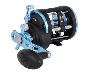 PENN Warfare™ II Level Wind Mulinello | Mulinello per la pesca dei predatori in acqua salata | Pesca alla traina, al lancio e di fondo | Rapporto di trasmissione 3,9:1 | 3000 | Mano sinistra