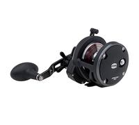 PENN Warfare Star Drag, Mulinello da pesca, mulinelli convenzionali, Mare - Nearshore/Pesca offshore, Barca in acqua salata o kayak, Unisex, Nero/Rosso/Fumo, 20N | Mano destra