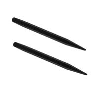 Penna 2, Punta Magnetica Touchscreen a Doppia 2 Pezzi 10mm 5mm Nera | Plastica e Magnete, per Schermi a Tecnologia Infrarossi e Display Interattivi, Uso in Formazione e Didattica