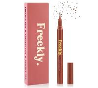 Penna 3 in 1 naturale per lentiggini, impermeabile e ad asciugatura rapida, finta penna con punta fine per un look realistico baciato dal sole (01# marrone chiaro)