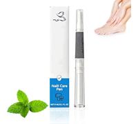 Penna 3 in 1 per la cura delle unghie, con olio dell'albero del tè, aloe vera, vitamina E, applicatore compatto per uso quotidiano, olio nutriente per cuticole, soluzione portatile per unghie delle