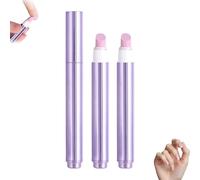 Penna 3 in 1 Per La Cura Delle Unghie, Levigante Per Cuticole, Idratante Per Cuticole E Illuminante Per Unghie, Design Portatile A Rotazione, Per Unghie Dall'aspetto Sano (2pcs)