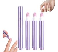 Penna 3 in 1 per nail care, penna per unghie con punta in ceramica e spinta, penna a olio durevole per unghie, idratante Rigengthen Shine (3 pezzi)