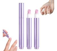 Penna 3 in 1 per nail care, per unghie con punta in ceramica e spinta, penna a olio durevole per unghie, idratante Rigengthen Shine (2 pezzi)