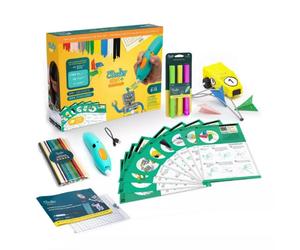 Penna 3D Creative Toys 3Doodler Start Plus Kit ECO Wireless USB Turchese