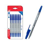 PENNA 3D DAM MPPE144AC30 - set 7 pezzi, punta 1,0 mm, inchiostro blu, corpo trasparente