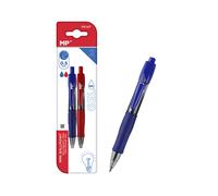 PENNA 3D DAM MPPE147C91 - mini 110 mm, set 2 pezzi, punta 0,7 mm, inchiostro gel blu e rosso