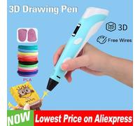 Penna 3D LCD per Bambini - Sicura, PLA, Giocattoli Creativi