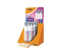Penna 4 Colours Gradient - colori assortiti - Bic - expo 30 pezzi