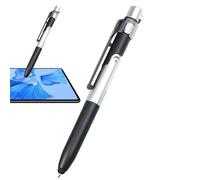 Penna a capacitiva, pieghevole, con supporto per cellulare, angolo regolabile con luce LED, multifunzione, per dispositivi touch screen