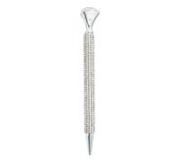 Penna a con strass, 15 cm, con pulsante a pressione, strumento di | Penne con punta glitterata per scrivere citazioni quotidiane, scrivania, lavoro, ufficio, amici, colleghi, insegnanti