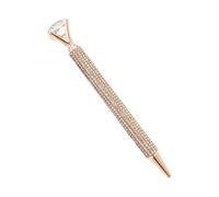 Penna a con strass, scintillante e luccicante, con grande gemma, ideale come regalo di compleanno per amici, insegnanti, infermiere, ufficio, scrivania, regalo di compleanno