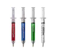 Penna a Forma di Siringa Personalizzata Idea Regalo Gruppo Studio Università Festa Laurea Medicina Dottori Infermieri Gadget Pubblicitari Aziendali Natalizi Fine Anno Fiere Convention Farmacia Clinica