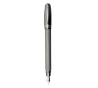 Penna A.G.Spalding&Bros. Stilo Crest Fountain Elegante Unisex Metallo Grigio Scu
