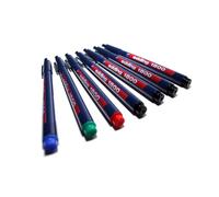 Penna a gel Edding 1800 profipen con cappuccio, Rosso, Blu, 0,25 mm