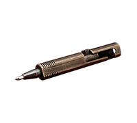 Penna a in - Strumento di scrittura in metallo di prima qualità - Penne piccole per uomini e donne - Penna esecutiva elegante - Penna a da scrittura - Penna a a punta, Nero