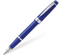 Penna A Inchiostro Blu In Resina Con Nib Medio Lucido Cross Bailey