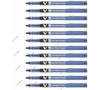 Penna a Inchiostro PILOT HI-TECP. V5 BLU BX-V5-L 12 pezzi