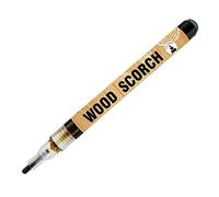 Penna a legna per bruciare il legno, pennarello sicuro per la pittura, punta per bruciatore, punta da 0,3 cm, colore: caramello Colo Pen Progetti