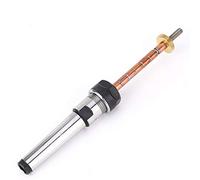 Penna a Mandrino Girevole Utensile per Tornitura in Legno Mandrino Regolabile Lunghezza 6 Mm Diametro Tornio Parti Accessori Meccanici(Taper Shank)