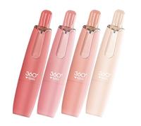 Penna A Nastro Biadesivo - Rullo Di Colla A Gradiente Per Scrapbooking | Dispenser Di Nastro Adesivo Da 5 Metri | Meccanismo A Pulsante, Forte Adesione, Set 4 Pezzi Multicolore Per Journaling E Creazi