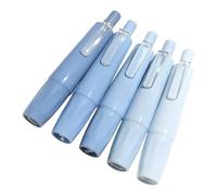 Penna a nastro correttore - Set di 5 strumenti di cancelleria double face, nastro correttore bianco retrattile, scrittura fluida e copertura di errore pulita per scuola, ufficio, casa, uomini, fe