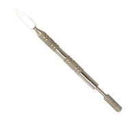 Penna A Olio Per Bordi In Pelle - Penna A Rullo Per Olio In Acciaio Inossidabile, Penne A Per Bordi In Pelle A Doppia Estremità, Penne Da Colorare Multifunzione | Per La Scorrevolezza Liscia Dei