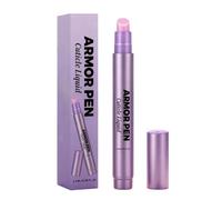 Penna a olio per cuticole per unghie, 2,5 ml, con punta in ceramica, ad assorbimento rapido, per rafforzare le unghie, per uomini e donne, per unghie secche, fragili, sottili, per casa, viaggi, saloni