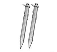 Penna a pinza con integrazione della scala a corsoio per una maggiore precisione durante lo schizzo manuale e il lavoro di layout (2 pezzi)