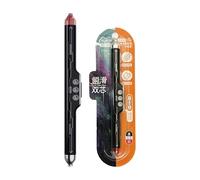 Penna a retrattile 2 penne a in plastica color-in-1 punta fine da 0, 5 mm per i compiti scolastici prendere appunti in gel secco