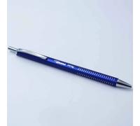 Penna a rullo Pentel EnerGel Metal Lite retrattile 0,7 mm corpo blu...