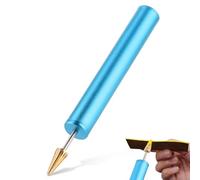 Penna a Rullo Tingibordo per Pelle, Applicatore per rulli per bordi, Strumento per cinturino per cintura(Blu)