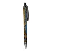 penna a scatto napoli souvenir penna napoli penna a sfera nera (tipo 1)