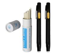 Penna a scomparsa, sensibile al calore, con meccanismo retrattile e cera per insegnare, pennarello a gesso retrattile per negazione