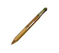 Penna a sfera 4 Multi Chrome - punta 1,00 mm - 4 colori - metallic gold - Osama